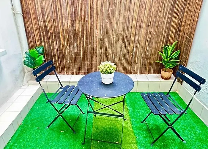 Charming With Terrace In *